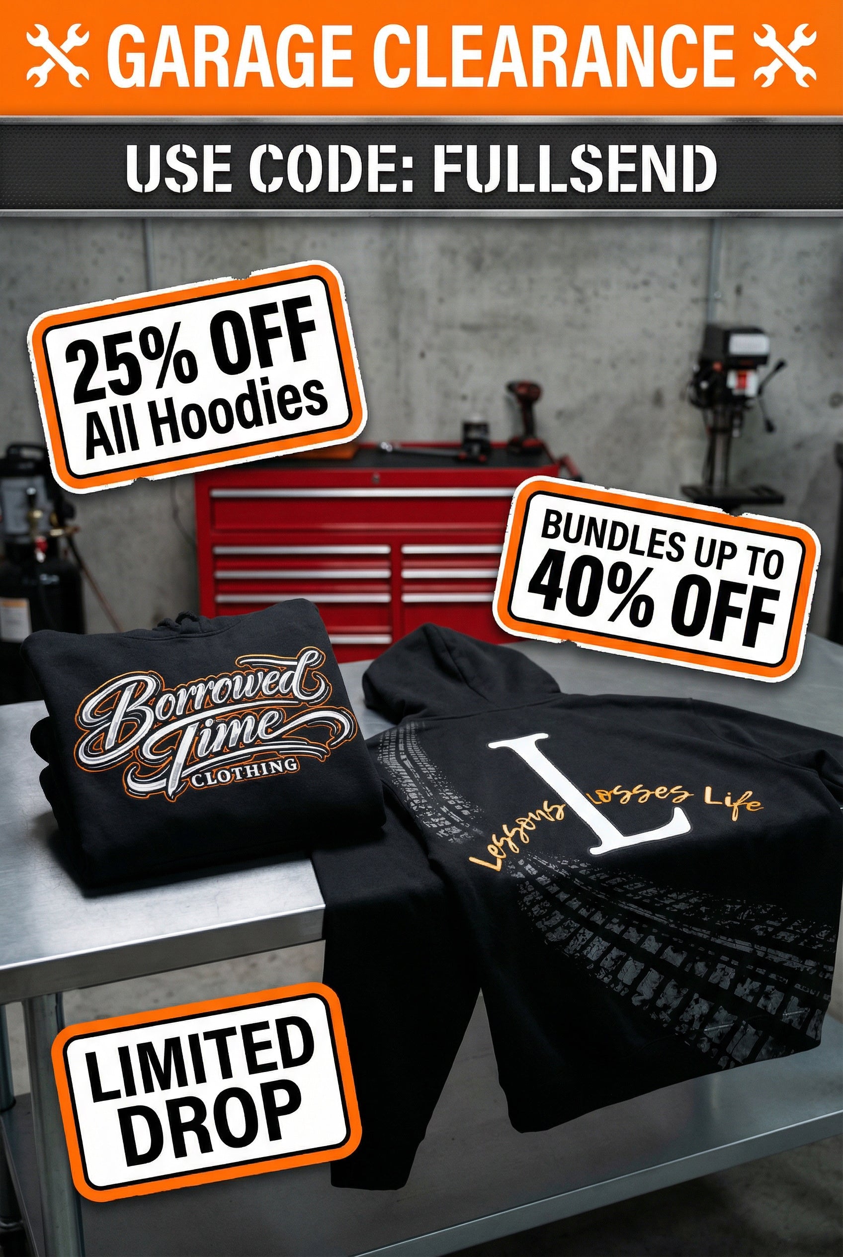 Lost Road Hoodie Custom